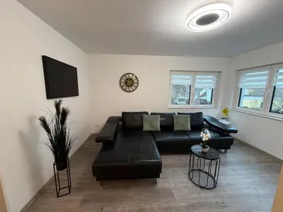 TV/Unterhaltungsangebot in der Unterkunft Ferienwohnung Bachmann
