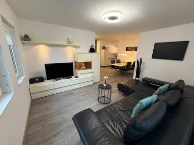 TV/Unterhaltungsangebot in der Unterkunft Ferienwohnung Bachmann