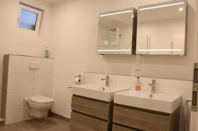 Ein Badezimmer in der Unterkunft Apartment 
