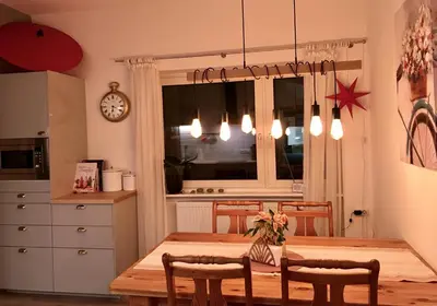 Küche/Küchenzeile in der Unterkunft Home in the heart of Mannheim, Long Stay & Remote Work, Netflix, Fast WIFI