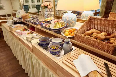 Essen im Hotel oder in der Nähe