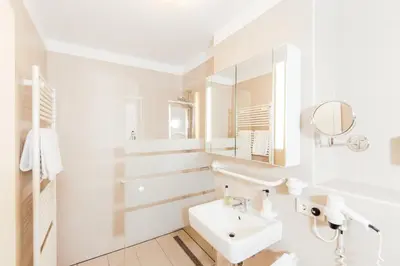Ein Badezimmer in der Unterkunft Fabelhafte Wohnungen in der Altstadt