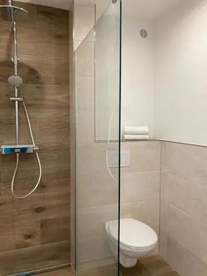 Ein Badezimmer in der Unterkunft Ferienwohnung Simon