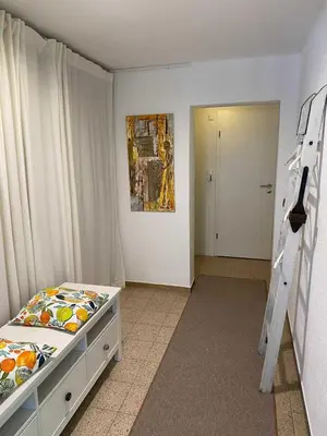 Ein Bett oder Betten in einem Zimmer der Unterkunft Ferienwohnung miraBelle