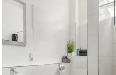 Ein Badezimmer in der Unterkunft Be my Guest in Mannheim
