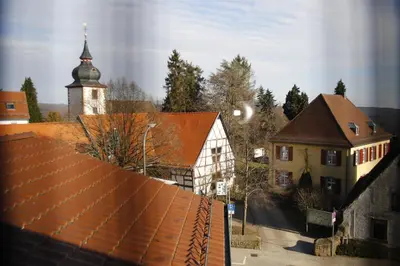 Das Gebäude in dem sich das Hotel befindet