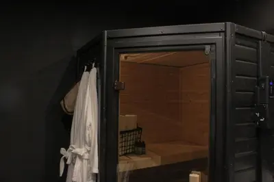 Ein Badezimmer in der Unterkunft Apartment Rose