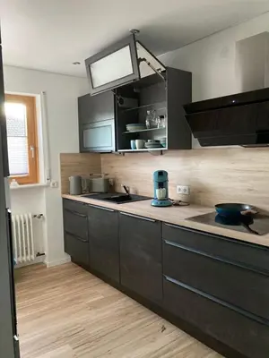 Küche/Küchenzeile in der Unterkunft Apartment Panoramablick