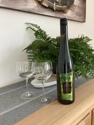 Getränke in der Unterkunft Apartment Panoramablick