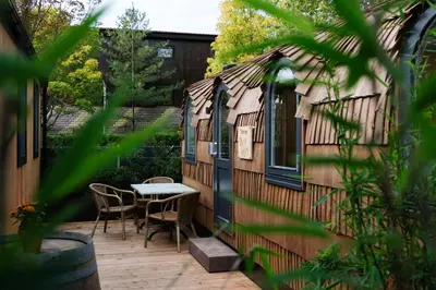 Ein Garten an der Unterkunft Tortuga - einfach anders!