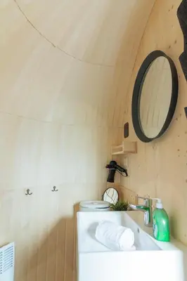 Ein Badezimmer in der Unterkunft Tortuga - einfach anders!