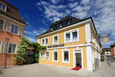 Das Gebäude in dem sich das Hotel befindet
