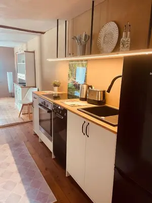 Küche/Küchenzeile in der Unterkunft SECRA Exclusive Appartement 44
