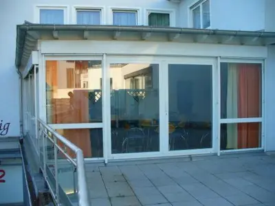 Das Gebäude in dem sich das Hotel befindet