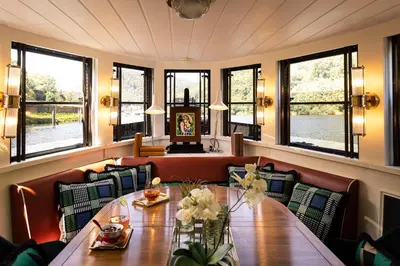 Ein Sitzbereich in der Unterkunft House of Hütter- Heidelberg Suites Boutique