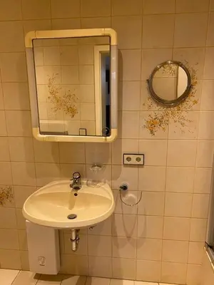 Ein Badezimmer in der Unterkunft Nahe an der City für Monteure und für Urlauber
