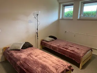 Ein Bett oder Betten in einem Zimmer der Unterkunft Nahe an der City für Monteure und für Urlauber