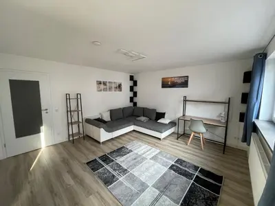 TV/Unterhaltungsangebot in der Unterkunft Ferienwohnung Raiffeisenstraße -groß-