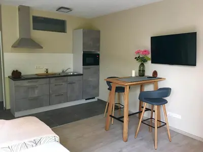 Küche/Küchenzeile in der Unterkunft 2nd Home Appartements 23