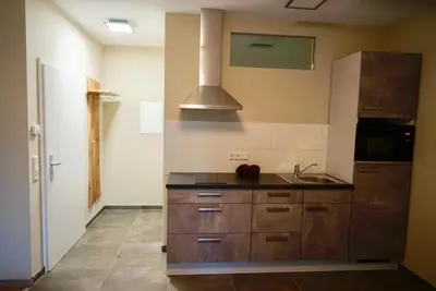 Küche/Küchenzeile in der Unterkunft 2nd Home Appartements 23