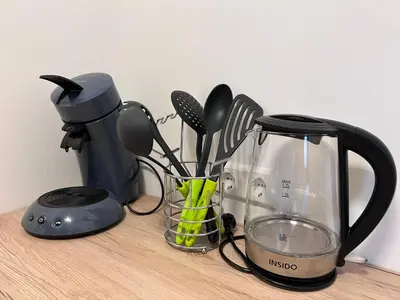 Kaffee-/Teezubehör in der Unterkunft Sophie Flair Apartment