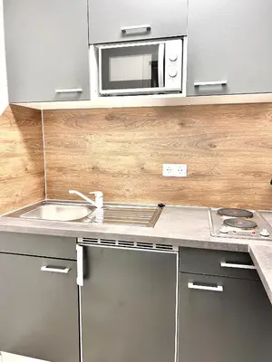 Küche/Küchenzeile in der Unterkunft Sophie Flair Apartment