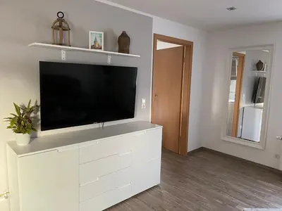 TV/Unterhaltungsangebot in der Unterkunft Ferienwohnung Jasmin