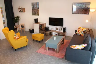 TV/Unterhaltungsangebot in der Unterkunft Ferienwohnung Andergasse