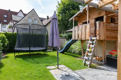 Ein Kinderspielbereich in der Unterkunft Sali Homes - Bergerie