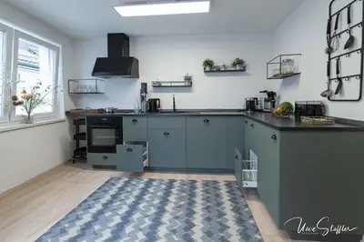 Küche/Küchenzeile in der Unterkunft Sali Homes - Bergerie
