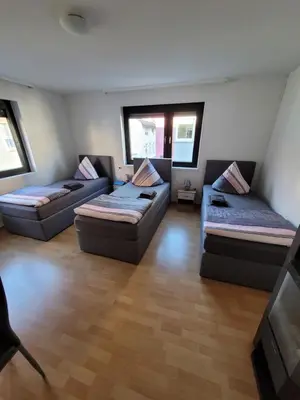 Ein Sitzbereich in der Unterkunft City Apartment KL