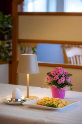 Essen im Hotel oder in der Nähe
