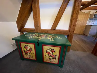 Eine Spielezimmer in der Unterkunft Gästehaus Klingler