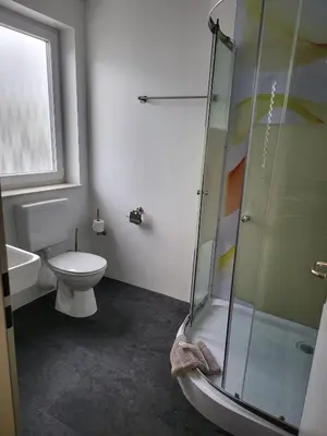 Ein Badezimmer in der Unterkunft Appart Hotel Roßdorf