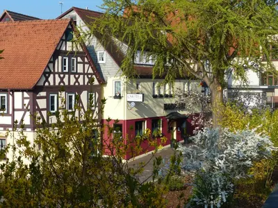 Das Gebäude in dem sich das Hotel befindet