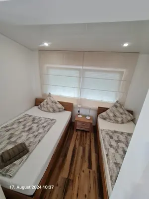 Ein Bett oder Betten in einem Zimmer der Unterkunft Handwerkerwohnung-Monteurunterkunft