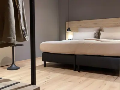 Ein Bett oder Betten in einem Zimmer der Unterkunft Apartment34