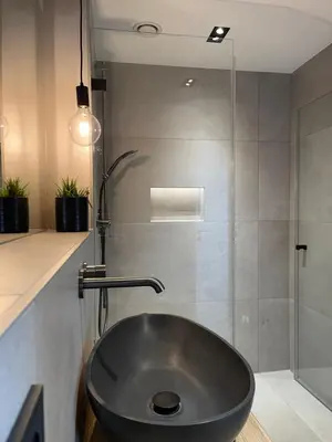 Ein Badezimmer in der Unterkunft Apartment34