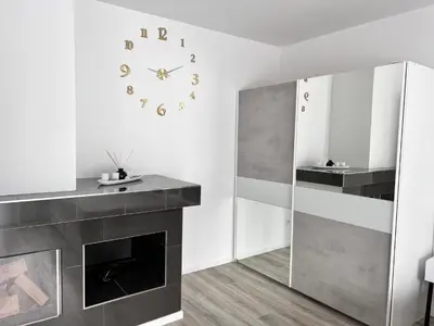 Küche/Küchenzeile in der Unterkunft Prime Host Style Apartment