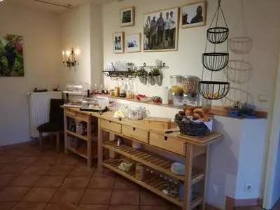 Essen in der Pension oder in der Nähe