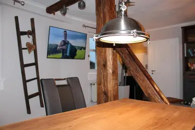 TV/Unterhaltungsangebot in der Unterkunft Appartement Altstadt, Gasthaus Hirsch