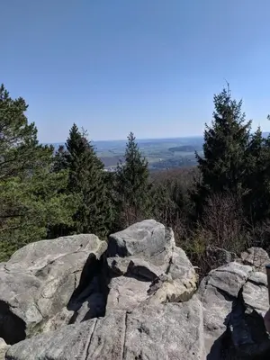 Naturlandschaft in der Nähe der Ferienwohnung
