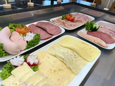 Essen im Hotel oder in der Nähe