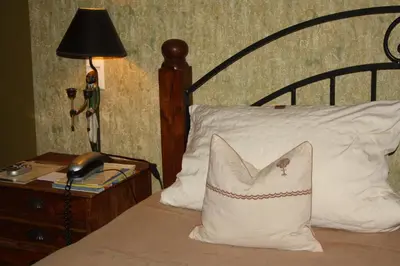 Ein Bett oder Betten in einem Zimmer der Unterkunft Art Hotel Neckar