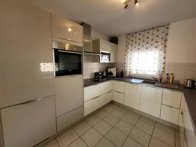 Küche/Küchenzeile in der Unterkunft Ferienhaus Vongerichten