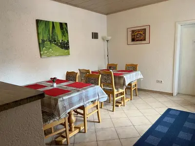 Grundriss der Unterkunft Ferienappartements Dolgesheim