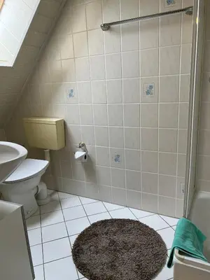 Ein Badezimmer in der Unterkunft Ferienappartements Dolgesheim 2