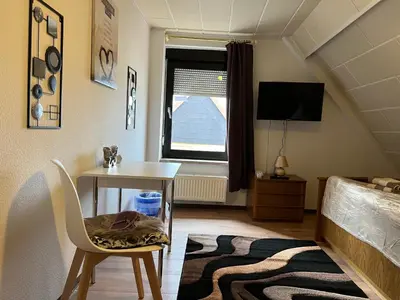 TV/Unterhaltungsangebot in der Unterkunft Ferienappartements Dolgesheim 2