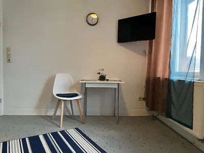 TV/Unterhaltungsangebot in der Unterkunft Ferienappartements Dolgesheim 3