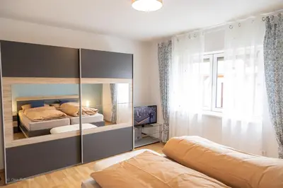 Ein Bett oder Betten in einem Zimmer der Unterkunft Casa Katharina